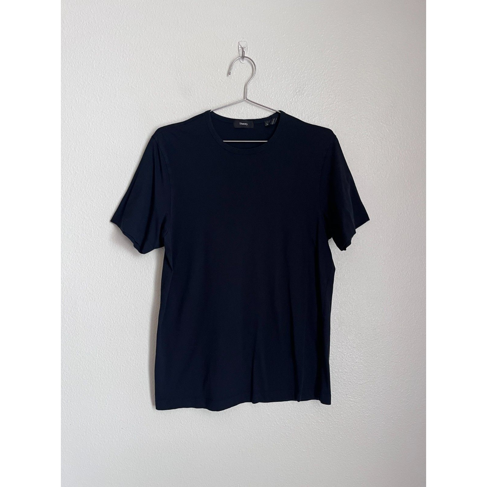 Theory Men's Precise Tee In Cotton Jersey Black Size Small